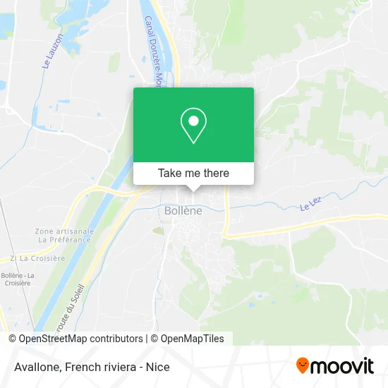 Avallone map