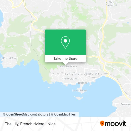 Le Lys map