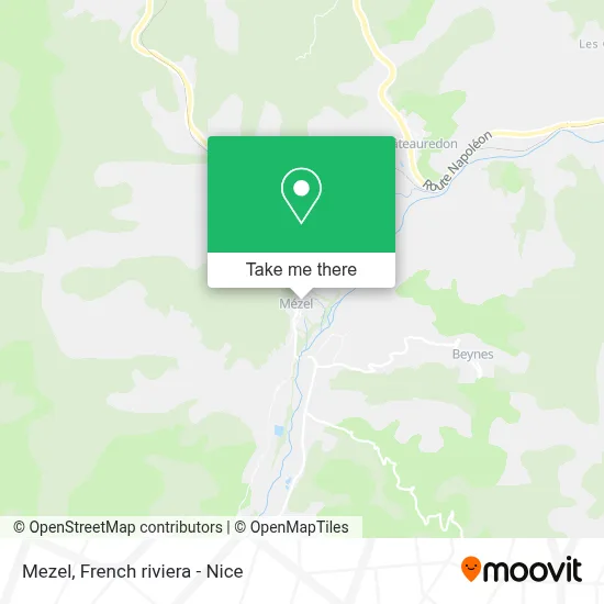 Mezel map