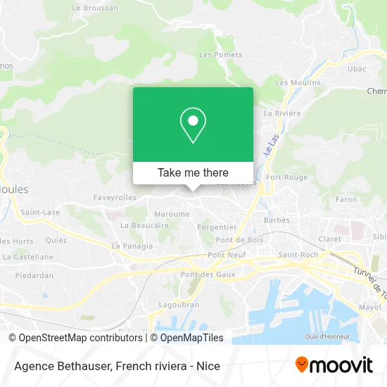 Agence Bethauser map
