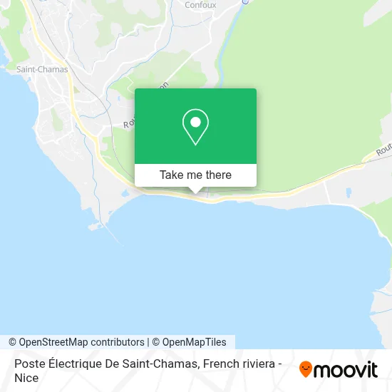 Poste Électrique De Saint-Chamas map