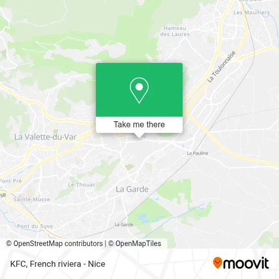 Kfc map