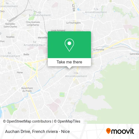 Auchan Drive map