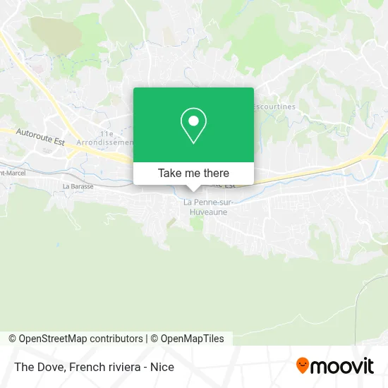 La Colombe map