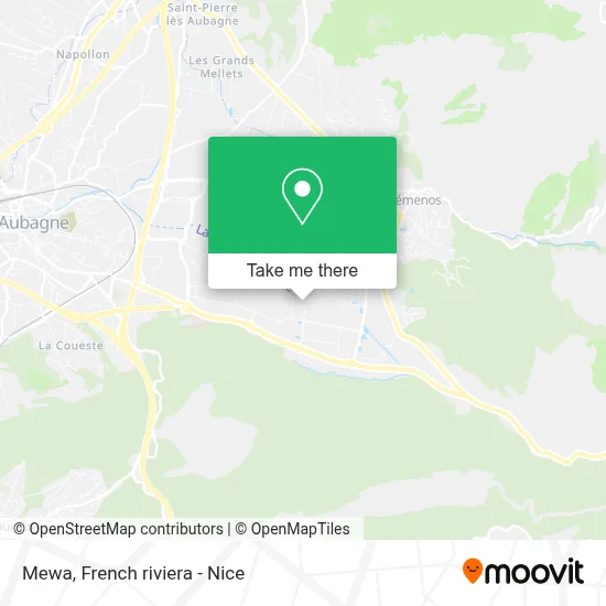 Mewa map