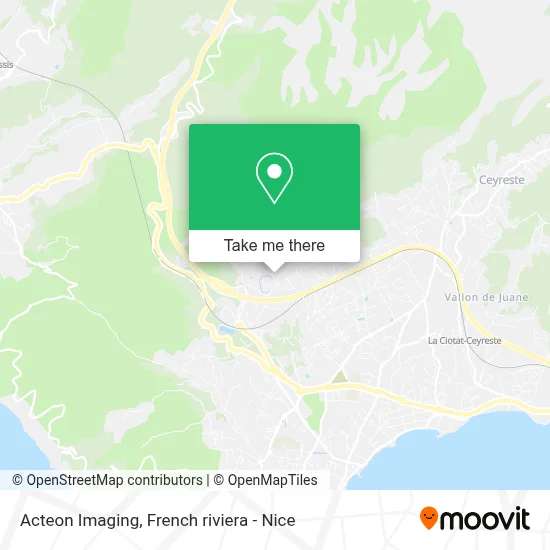 Acteon Imaging map