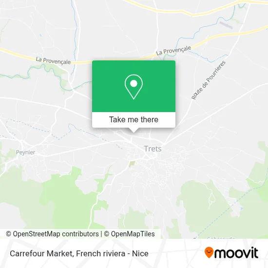 Carrefour Market map
