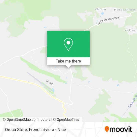 Oreca Store map