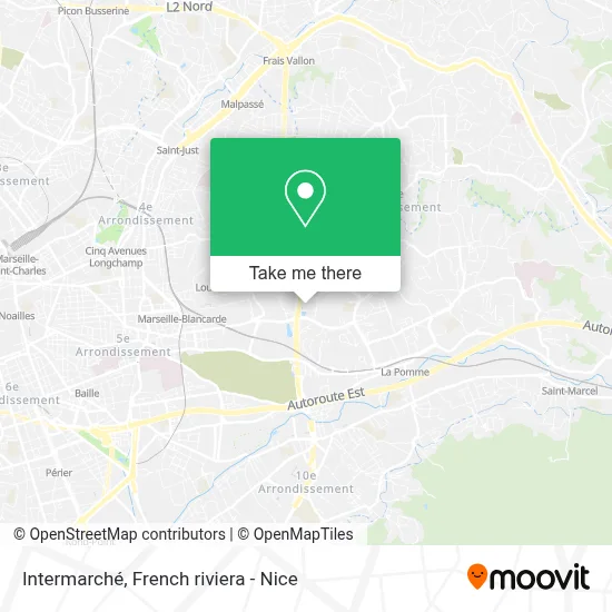 Intermarché map