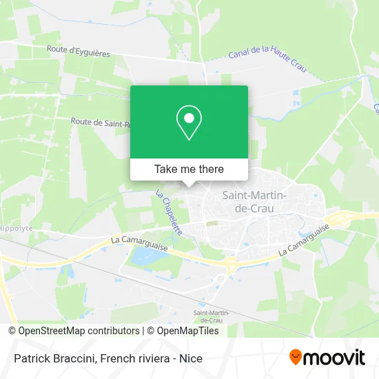 Patrick Braccini map