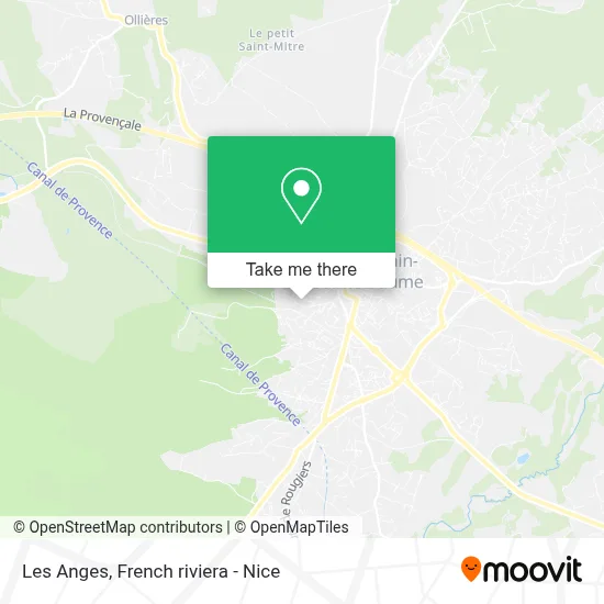 Les Anges map
