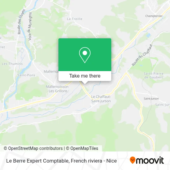 Le Berre Expert Comptable map