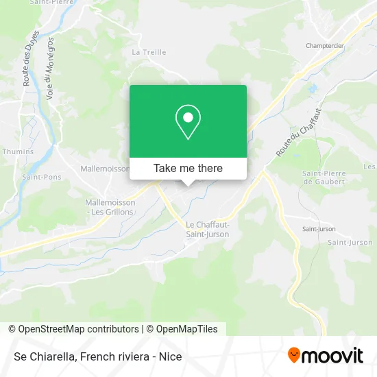 Mapa Se Chiarella