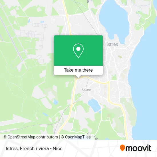 Istres map