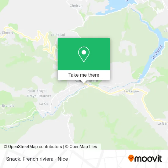 Snack map