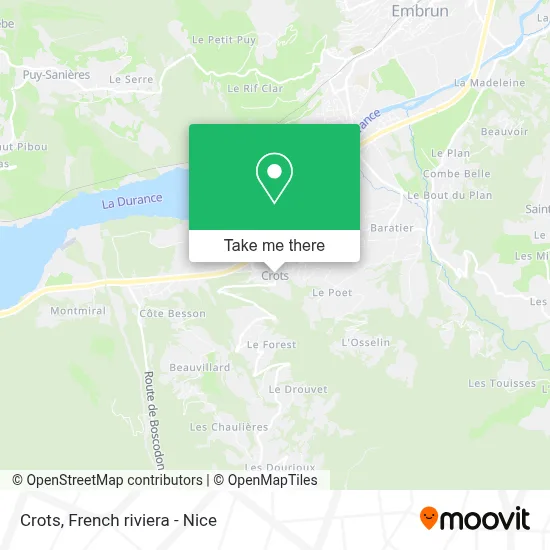 Crots map