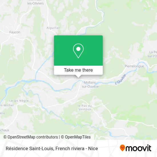 Résidence Saint-Louis map