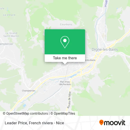 Leader Price map