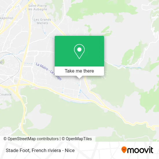 Stade Foot map