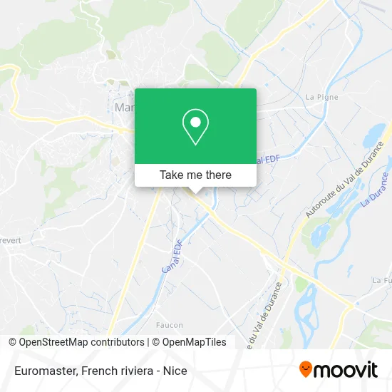 Euromaster map