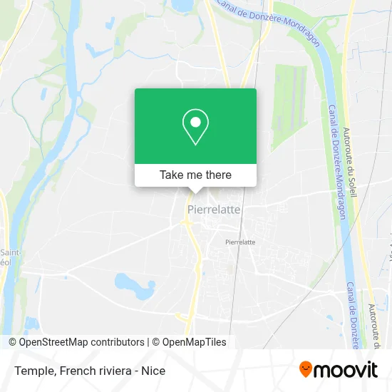 Temple map