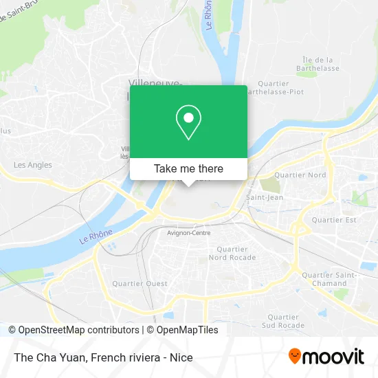 Mapa The Cha Yuan