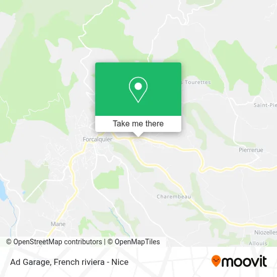 Garage Ad map
