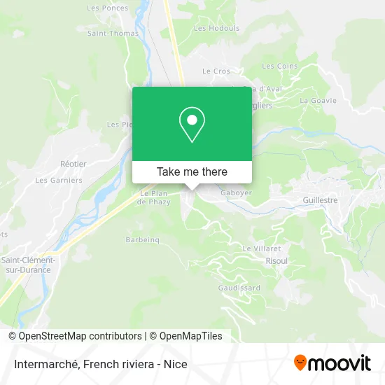 Intermarché map