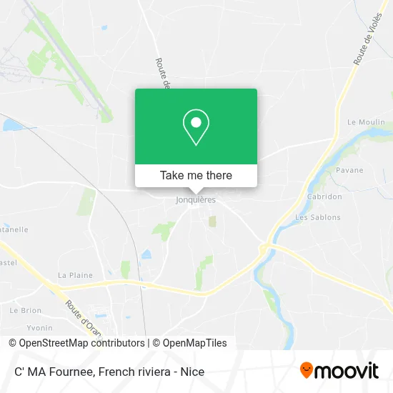 C' MA Fournee map