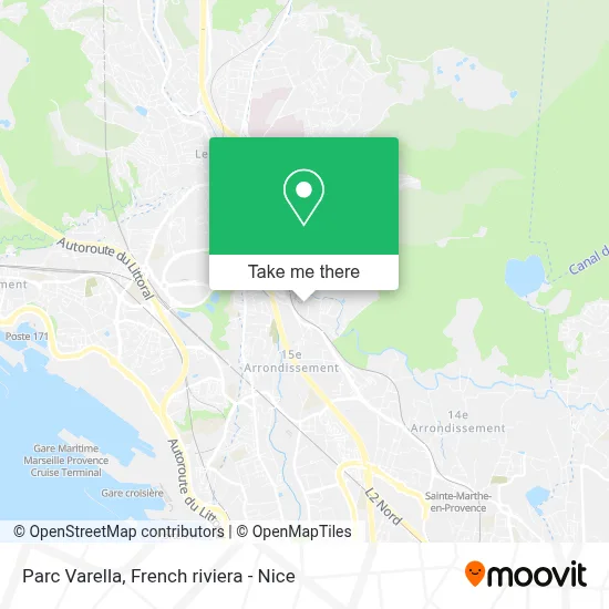 Parc Varella map