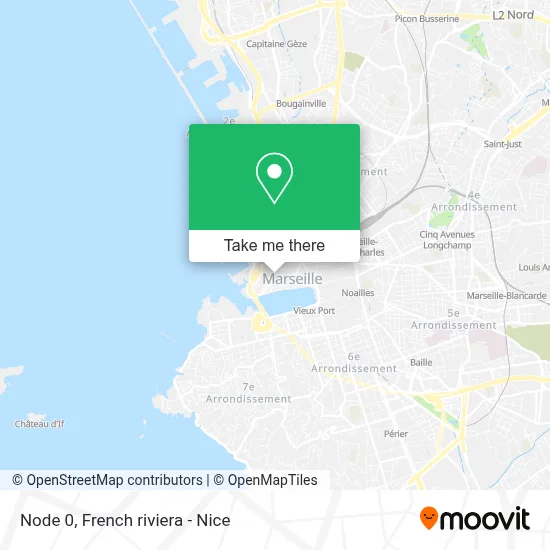 Node 0 map