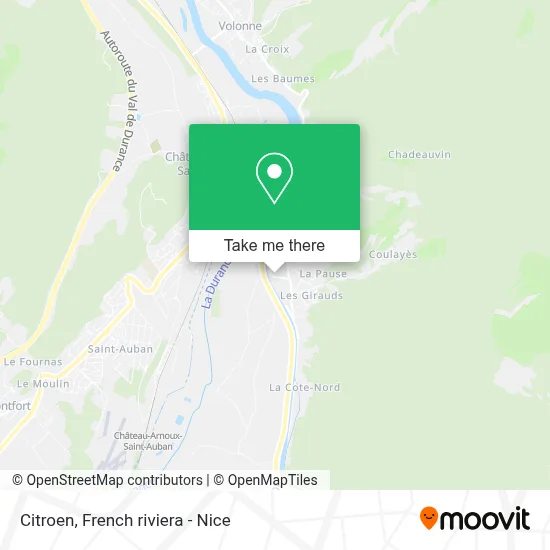 Citroen map