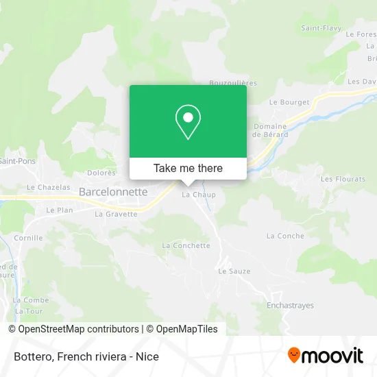 Bottero map