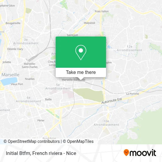 Initial Btfm map