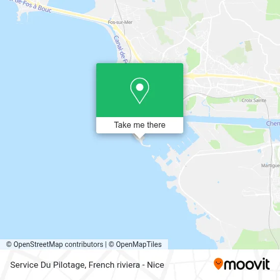 Service Du Pilotage map