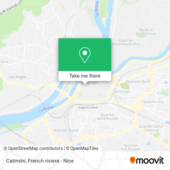 Catimini map