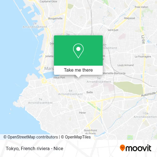 Tokyo map