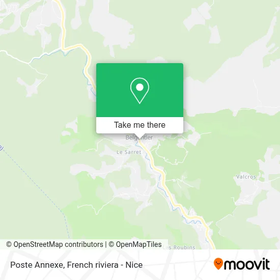 Poste Annexe map