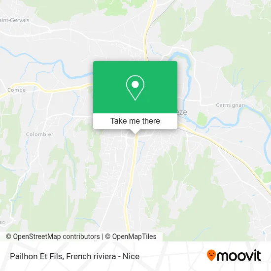 Pailhon Et Fils map
