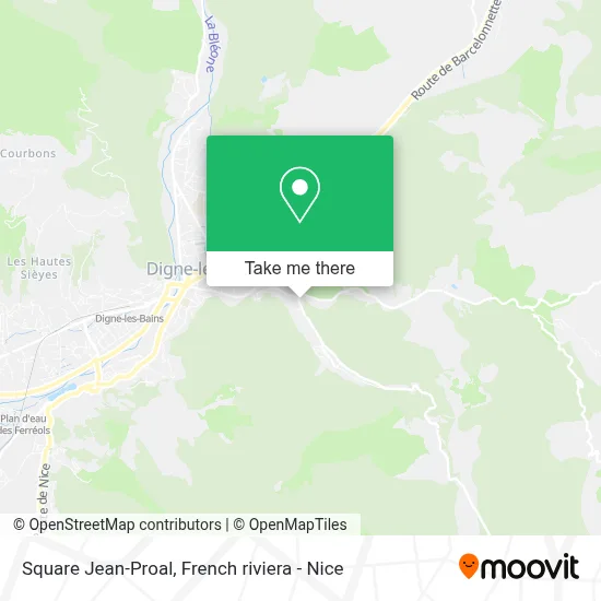 Square Jean-Proal map