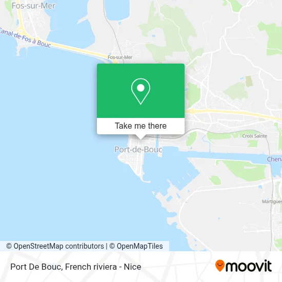 Port De Bouc map