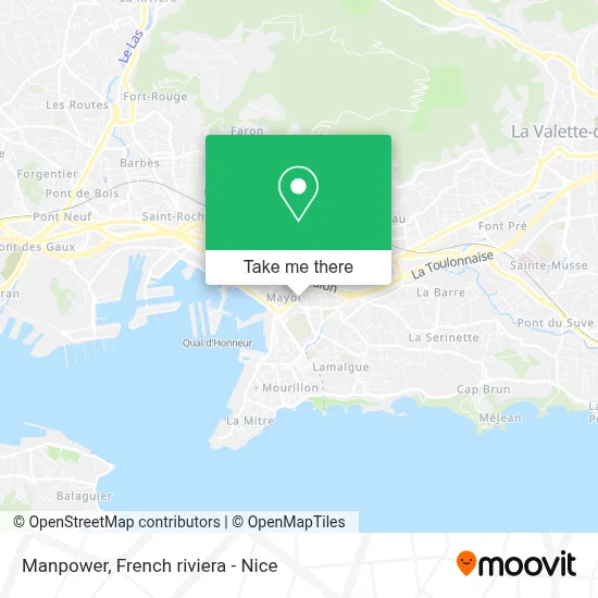 Manpower map