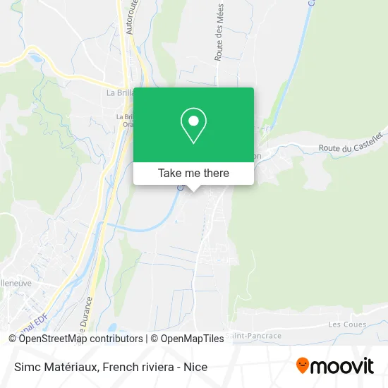Simc Matériaux map
