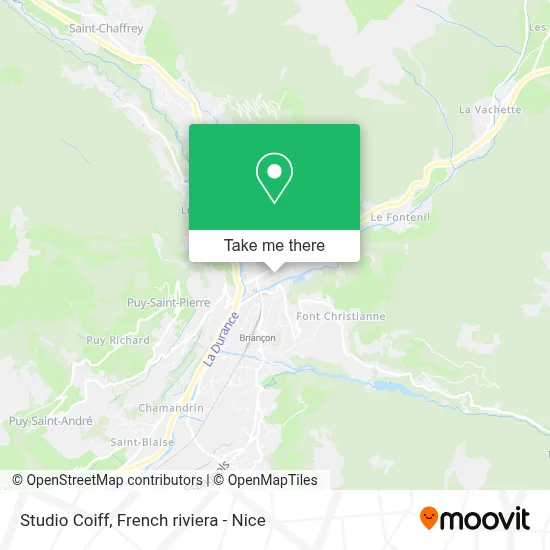 Studio Coiff map