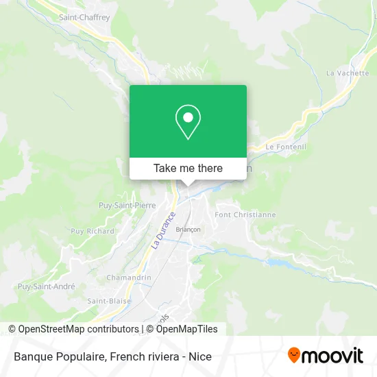 Banque Populaire map