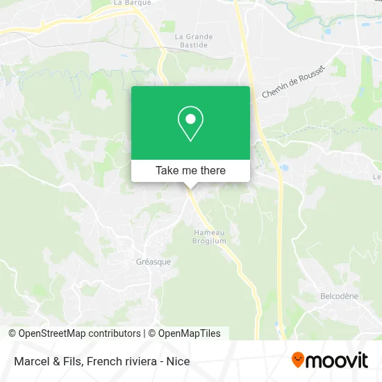 Marcel & Fils map