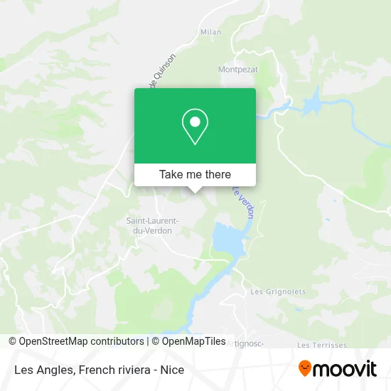 Les Angles map