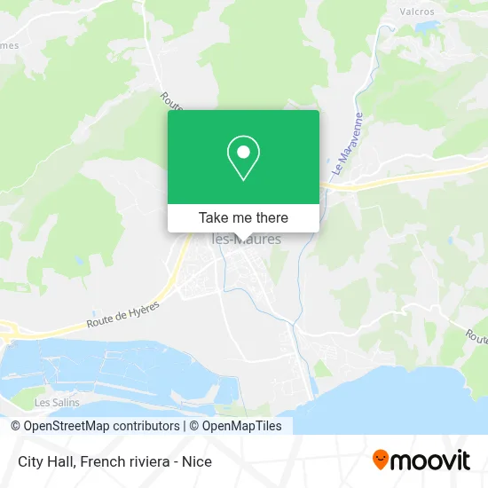 Mairie map