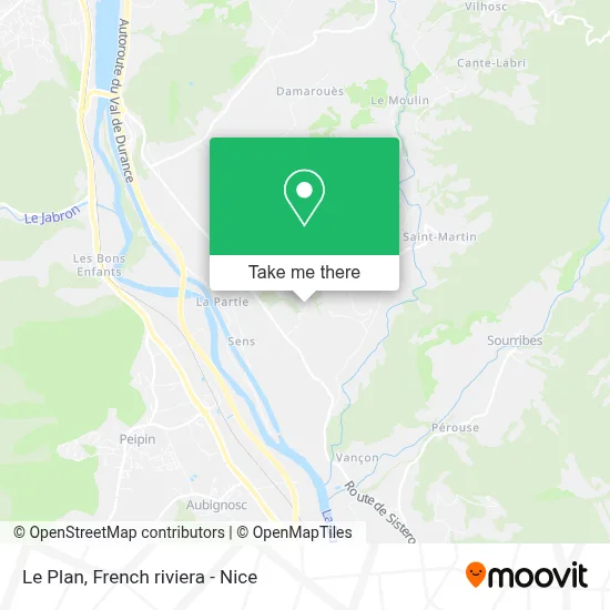 Le Plan map