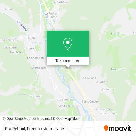 Pra Reboul map